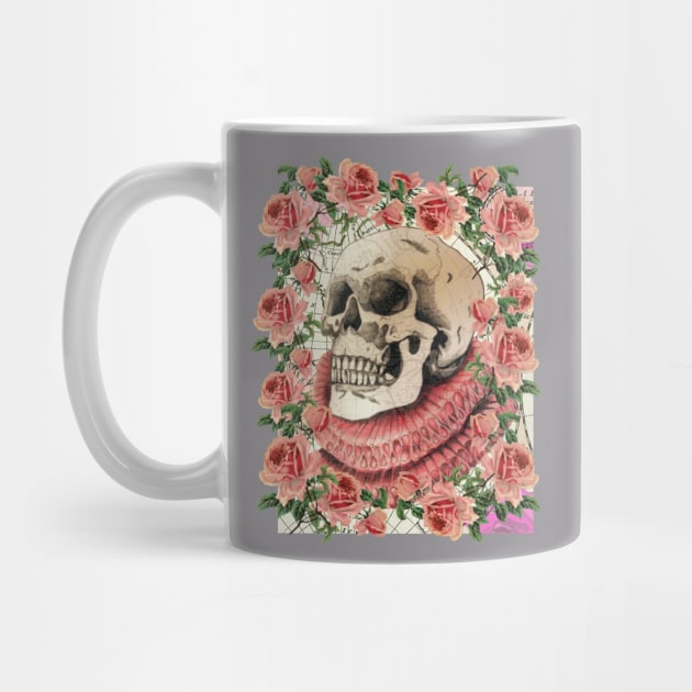 Skull and Roses by White B Gifts